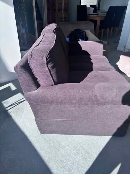 Photo of free Chocokate Briwn sofa (Charlestown KY11) #3
