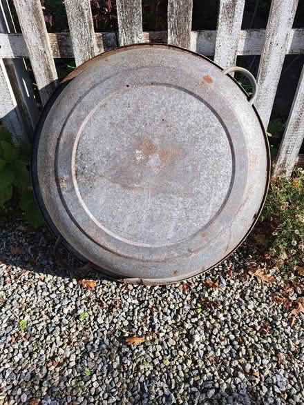 Photo of free Large metal bowl 79 cms (Bransgore BH23) #1