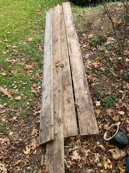 Photo of free Old lumber (Just east of Comox) #1
