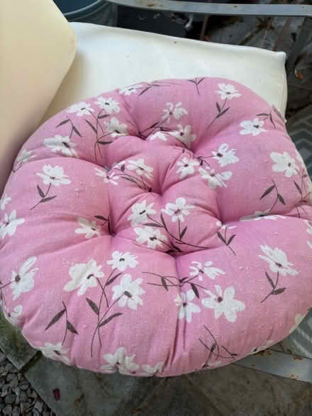 Photo of free Pink floral seat cushion (Morrell Avenue OX4) #3