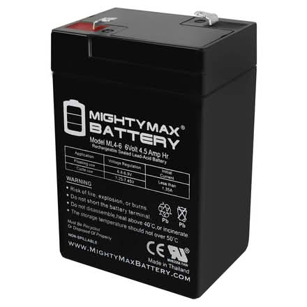 Photo of free 6V 4.5AH SLA Battery (Cambridge, Inman Sq.) #1