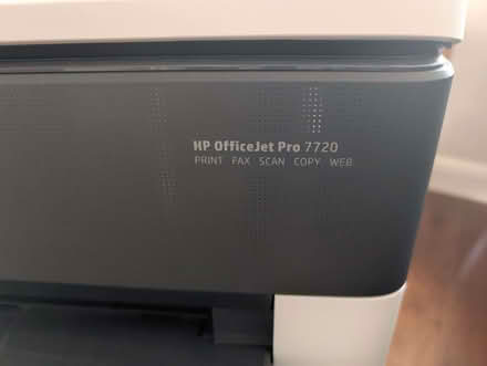 Photo of free HP OfficeJet 7720 A3 Printer Scanner (Barn Hill HA9) #3