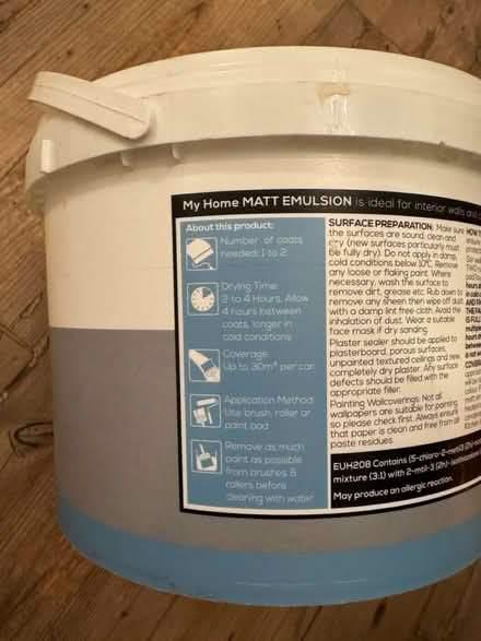 Photo of free Magnolia emulsion paint (South Wimbledon SW19) #3