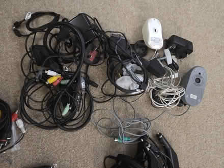 Photo of free Box of cables/leads/chargers/earphones (Little Heath RG31) #2