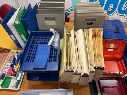 Photo of free Office stationary and files (Salford Quays M5) #2