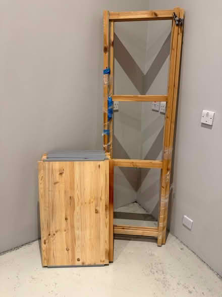 Photo of free Wooden Storage/Garage Racking (Petersfield GU31) #1