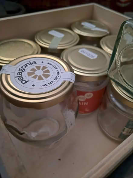 Photo of free 25 x clean glass jars (North Acton) #1