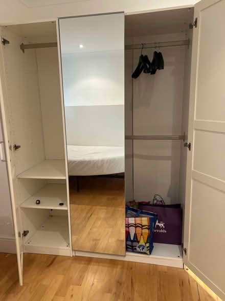 Photo of free White double wardrobe (Biggin hill TN16) #2