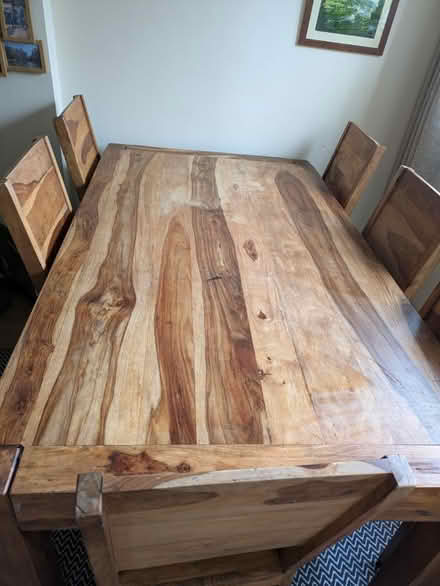 Photo of free Table of 6 (Llangollen LL20) #2