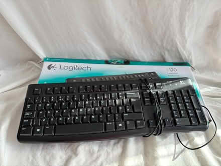 Photo of free Logitech Black Keyboard (Byfleet KT14 7HT) #1