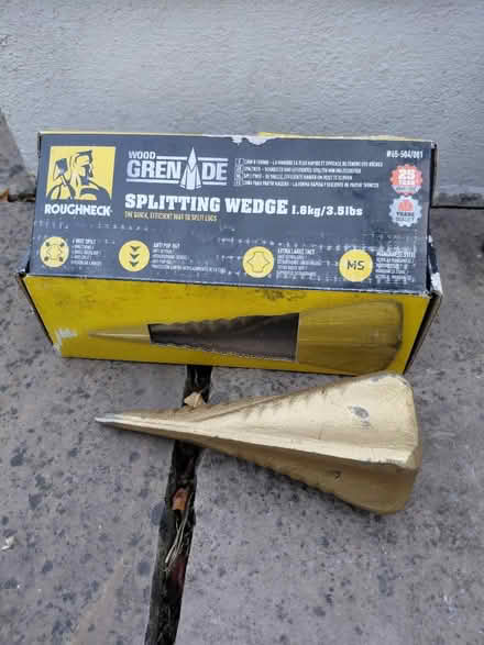 Photo of free Wood splitting wedge (New Malden KT3) #1