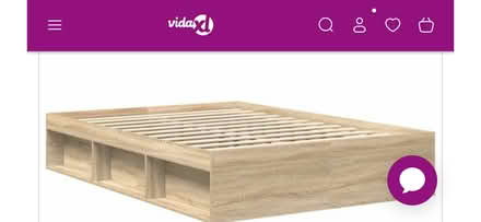 Photo of free Flat pack wooden double bed frame (Heysham LA3) #2