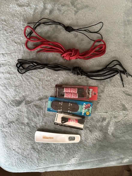 Photo of free 8 pairs shoelaces (Chestnut Point East Condos) #1