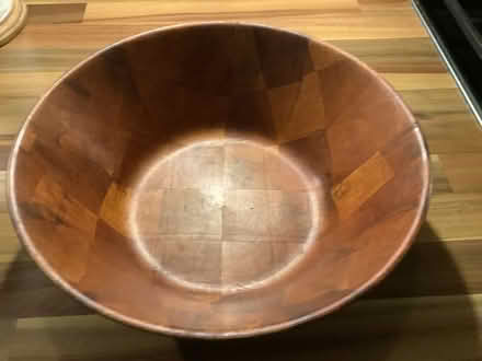 Photo of free Wooden Bowl (Stanwell Village TW19) #1