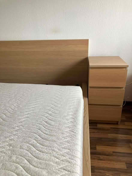 Photo of free Super king size bed, mattress, bedside table (Cippenham SL1) #1