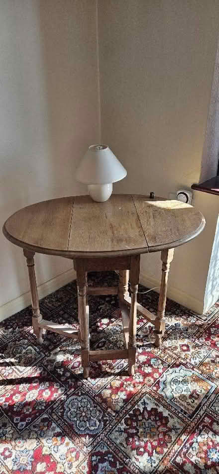 Photo of free Antique side table (folding) (Coney Hall BR4) #2