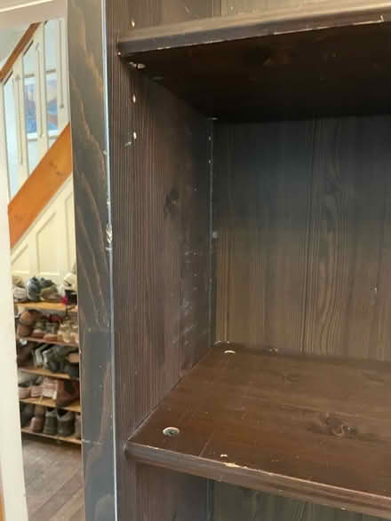 Photo of free Large Ikea Hemnes Bookcase - dark brown (Alcester Lanes End B14) #3