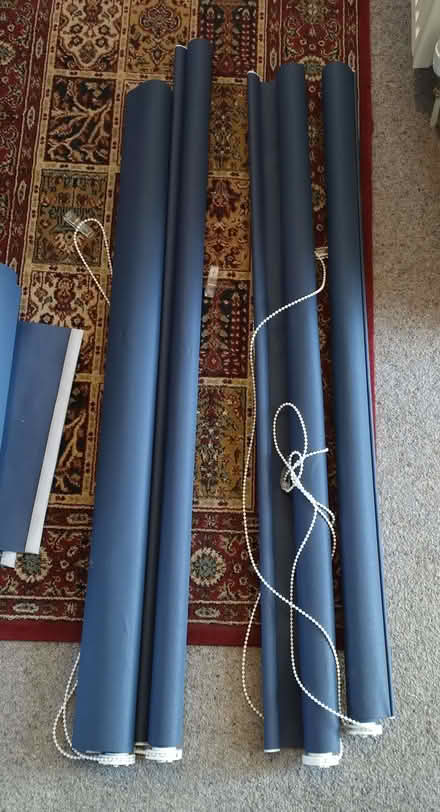 Photo of free Roller blinds and sliding blinds (blue) (Linlithgow EH49) #3