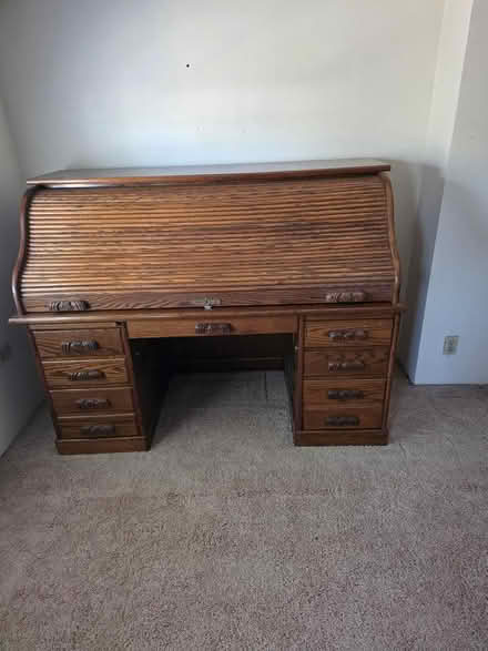 Photo of free Roll top desk (Newark) #2