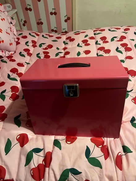 Photo of free Pink filing box (Skerton LA1) #1