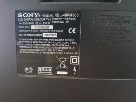 Photo of free Sony 40 inch TV (Downend BS16) #2