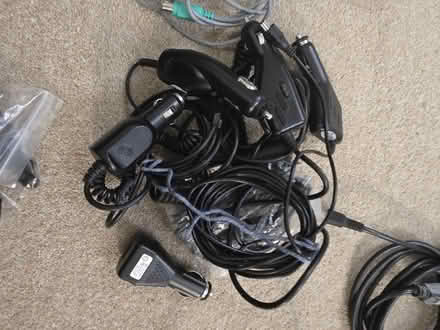 Photo of free Box of cables/leads/chargers/earphones (Little Heath RG31) #3