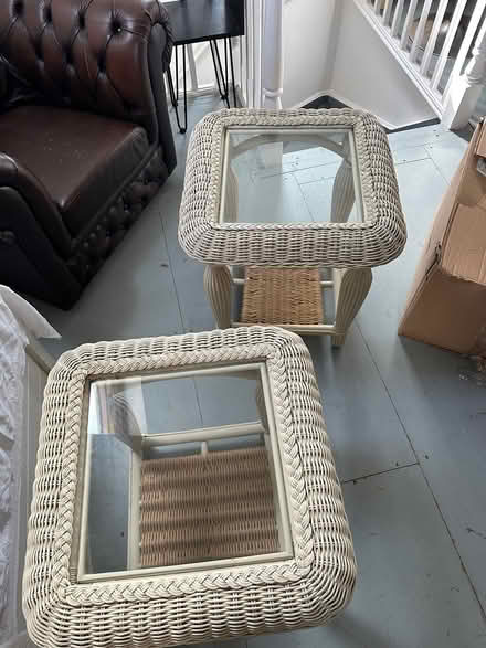 Photo of free Rattan & glass furniture (Fleet GU51) #1