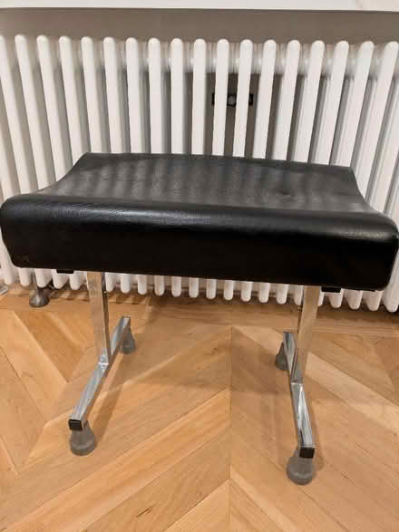 Photo of free Black and chrome leg rest/stool (University Area RG6) #1