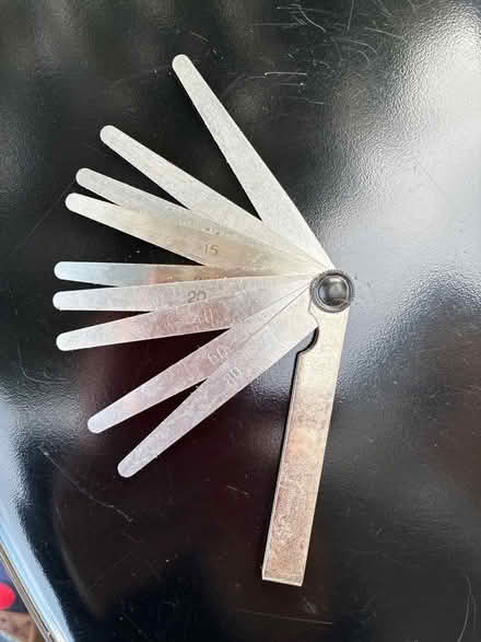 Photo of free Feeler gauge, e.g. for valve clearances (Great Boughton CH3) #1
