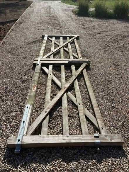 Photo of free Wooden Driveway Gates (CM6 Dunmow) #2
