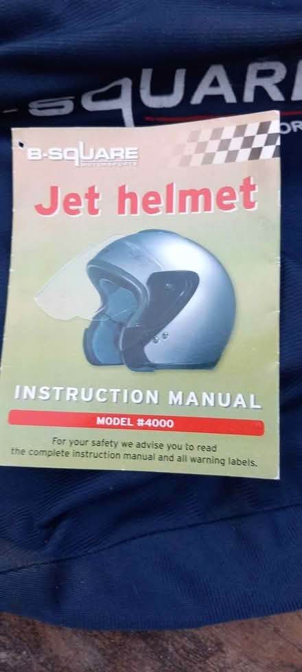 Photo of free New B-square motorbike helmet (Plumstead Common SE18) #2