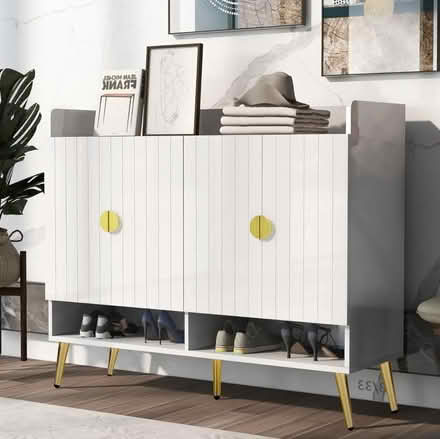Photo of free Wooden Modern Slim 4 Door 5 Tier (Worcester Park, KT4) #3