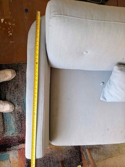Photo of free Light Blue 2 Seater Sofa (Dog Kennel SE22) #4