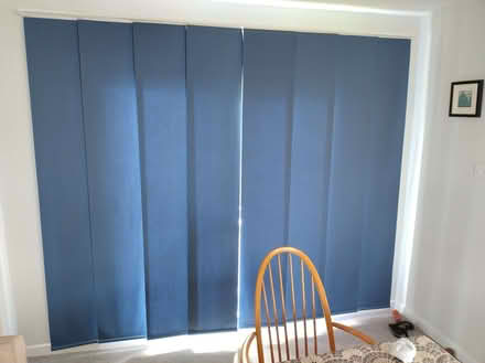 Photo of free Roller blinds and sliding blinds (blue) (Linlithgow EH49) #2