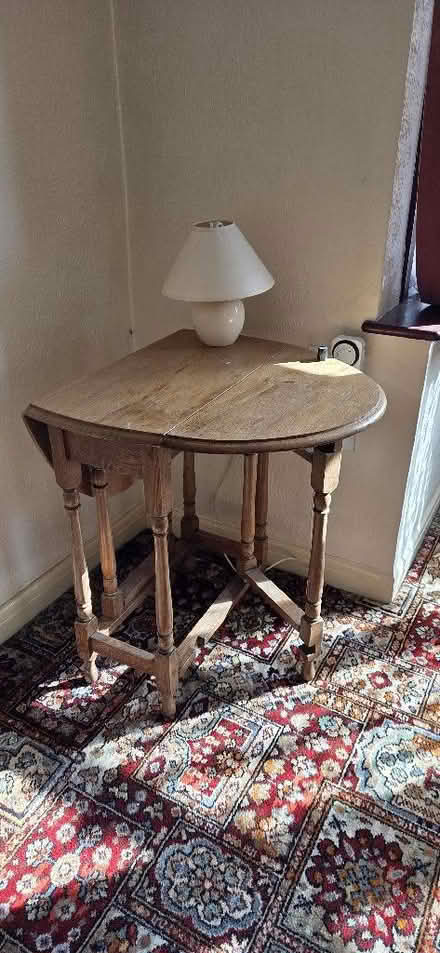 Photo of free Antique side table (folding) (Coney Hall BR4) #1