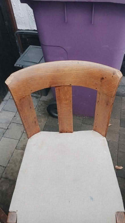Photo of free Art deco oak dining chairs (Childwall, L16) #1