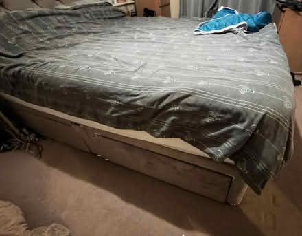 Photo of free King size Divan - 4 drawers (Tankersley S75) #3