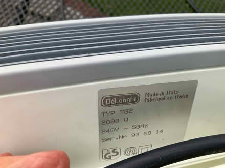 Photo of free Fan heater (Worlds End Burgess Hill RH15 0) #2
