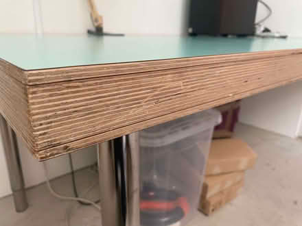 Photo of free Custom plywood studio / work desk – 190 × 100 cm (Camberwell SE5) #1