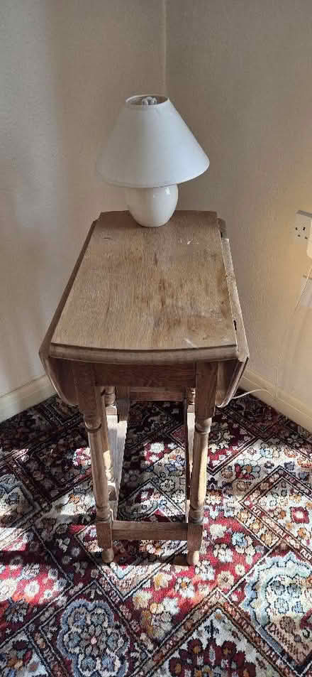 Photo of free Antique side table (folding) (Coney Hall BR4) #4