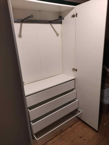 Photo of free 2x White IKEA Wardrobes with draws (B67 5EH) #3