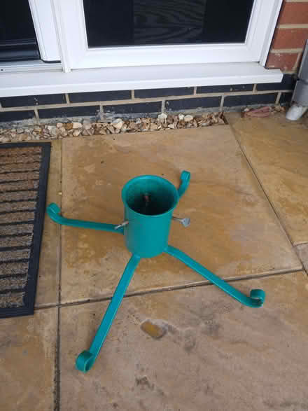 Photo of free Real Christmas tree holder. (Spalding PE11) #2