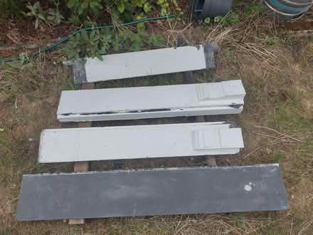 Photo of free Black marble fireplace surround (California IP4) #1