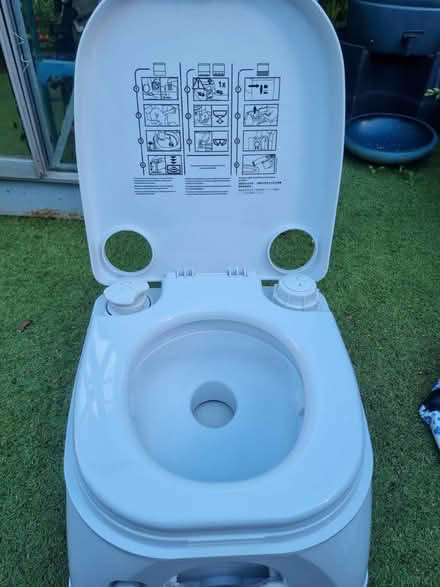 Photo of free Dometic 972 portable toilet (used) (Urmston M41) #4