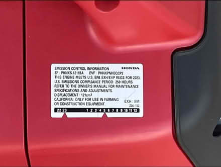 Photo of free Honda eu2200i (San francisco) #2