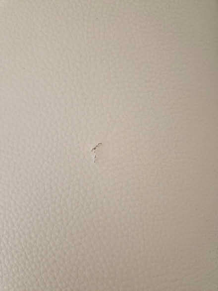 Photo of free 2 Cream fake leather sofas (Round Hill BN2) #3