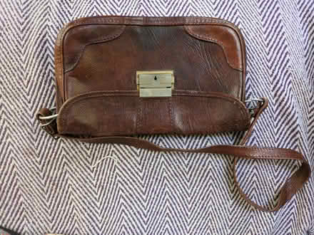 Photo of free 70s leather handbag (Halton LA2) #1