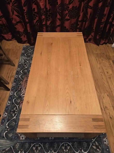 Photo of free Solid oak coffee table (Dovecot L14) #4
