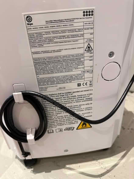 Photo of free Blyss dehumidifier (12l) (Petersfield GU31) #2