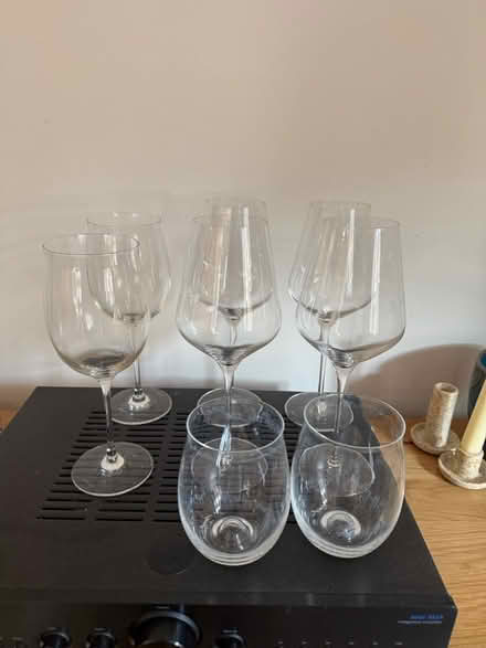 Photo of free Wine glasses and dish rack (St John’s, Woking) #1
